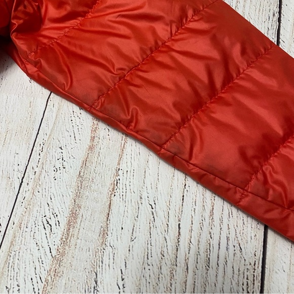 Athleta Women's Red Goose Down Puffer Jacket XL - Picture 12 of 13